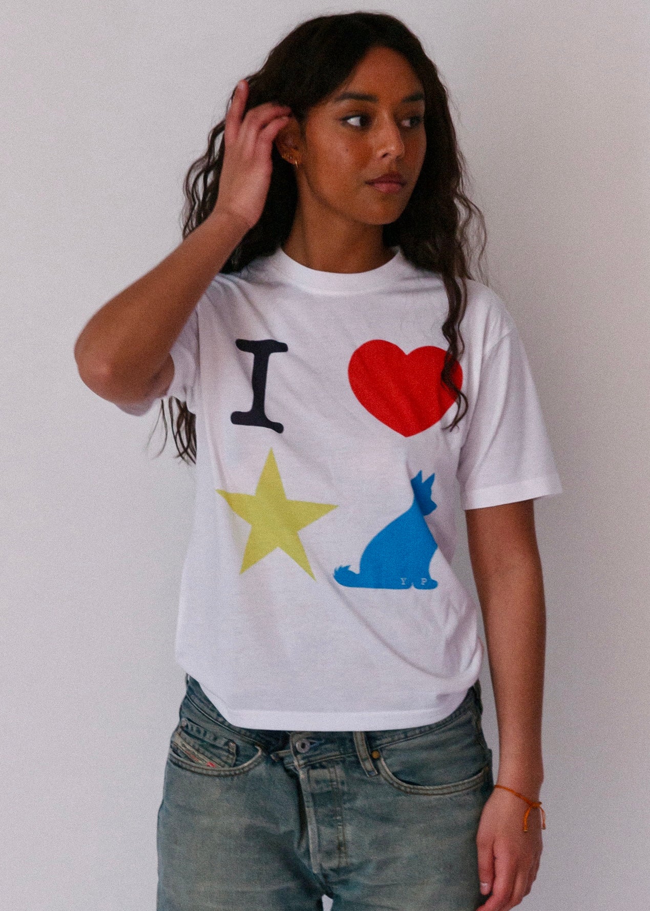I love star dog - t shirt