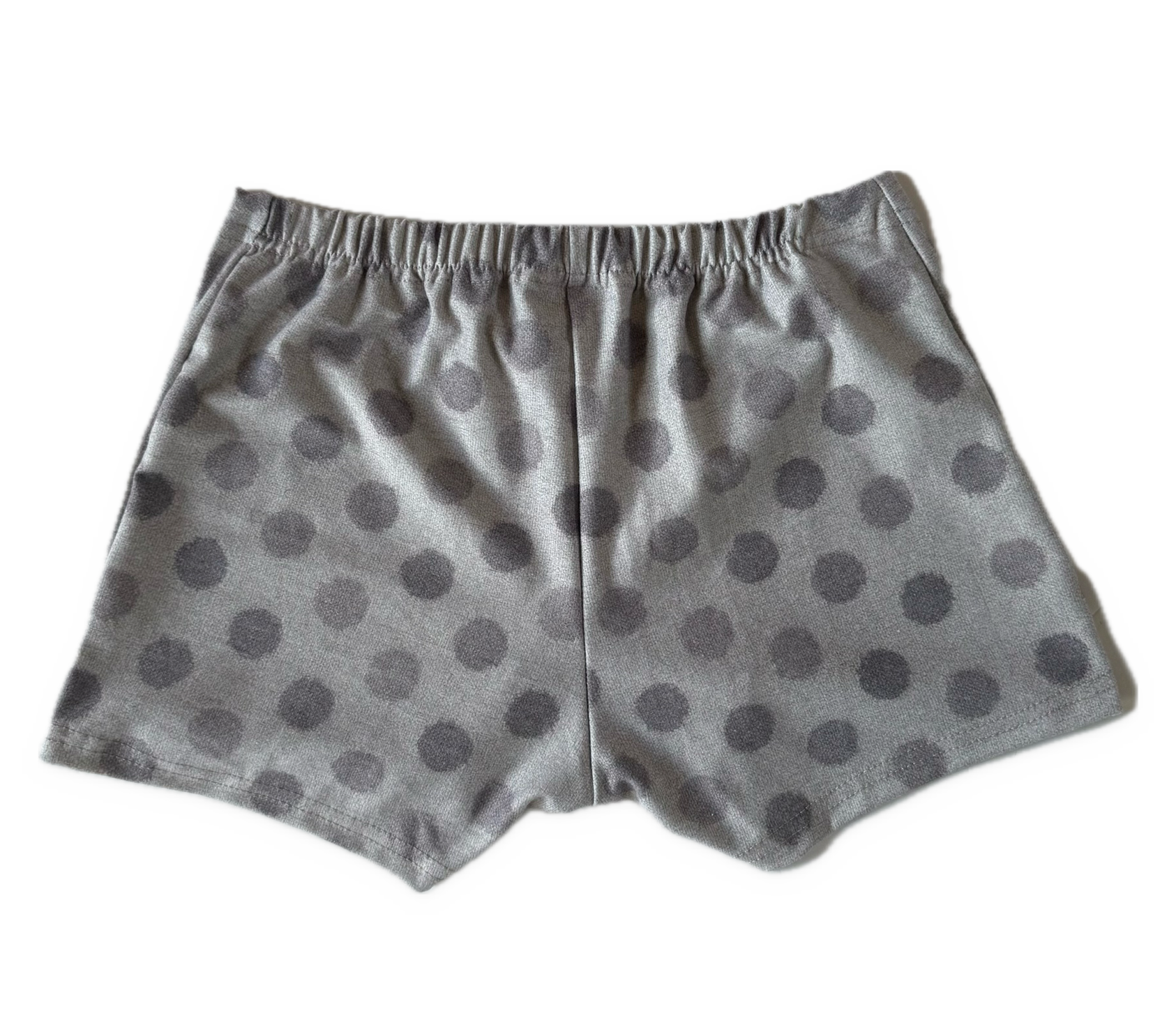 polka dot micro short - sand