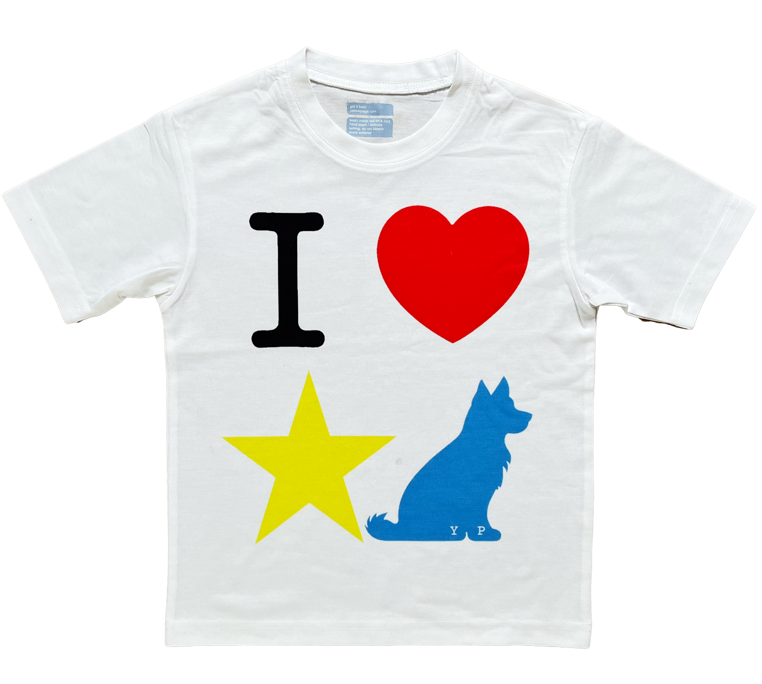 I love star dog - t shirt
