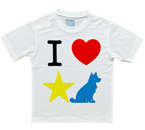 I love star dog - t shirt