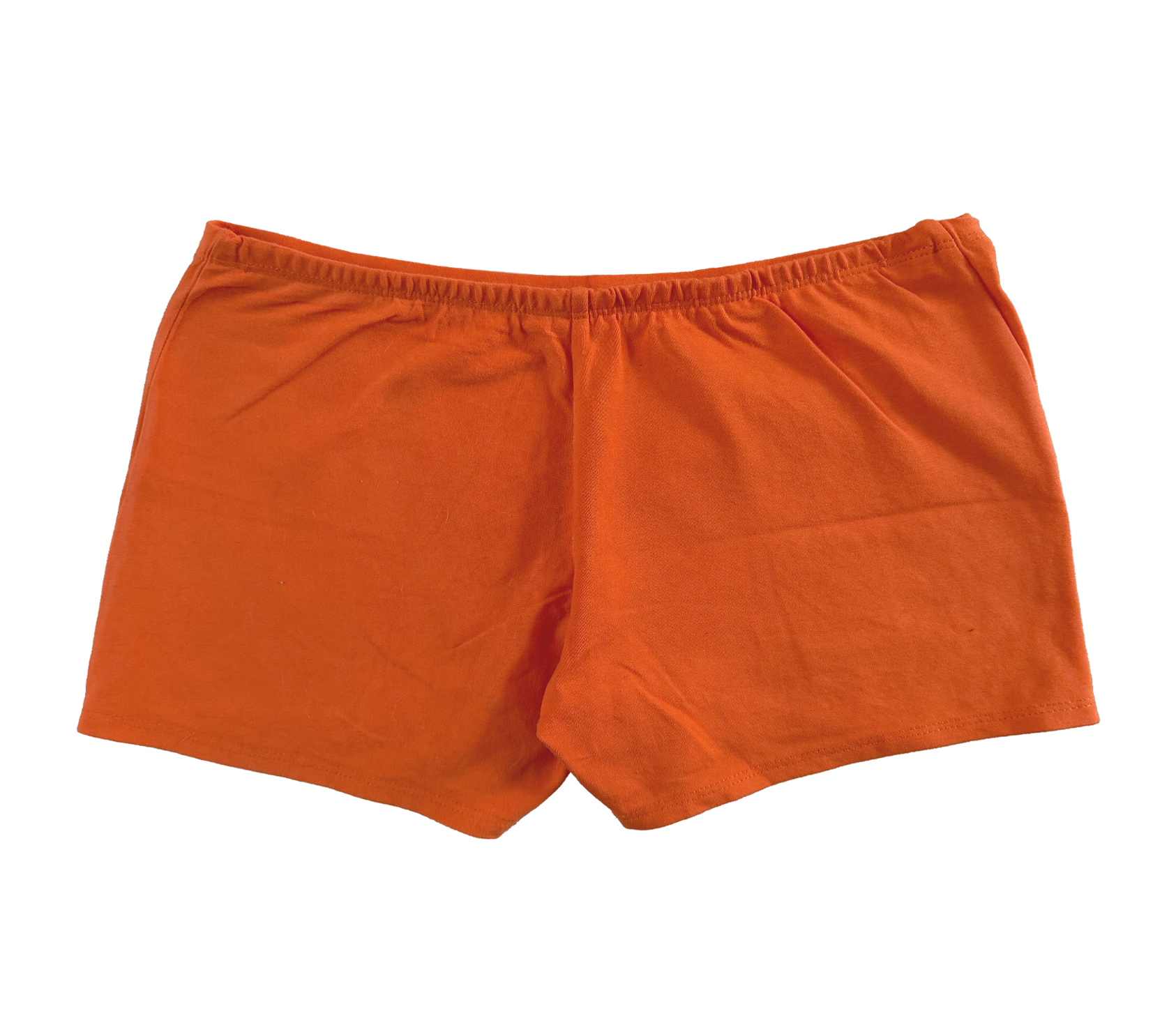 jersey booty short - orange