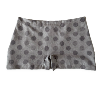 polka dot micro short - sand